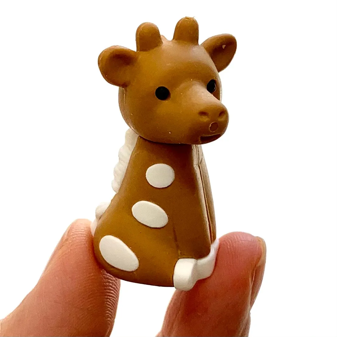 38451 IWAKO Colorz Giraffe -12 sets of 5 Erasers
