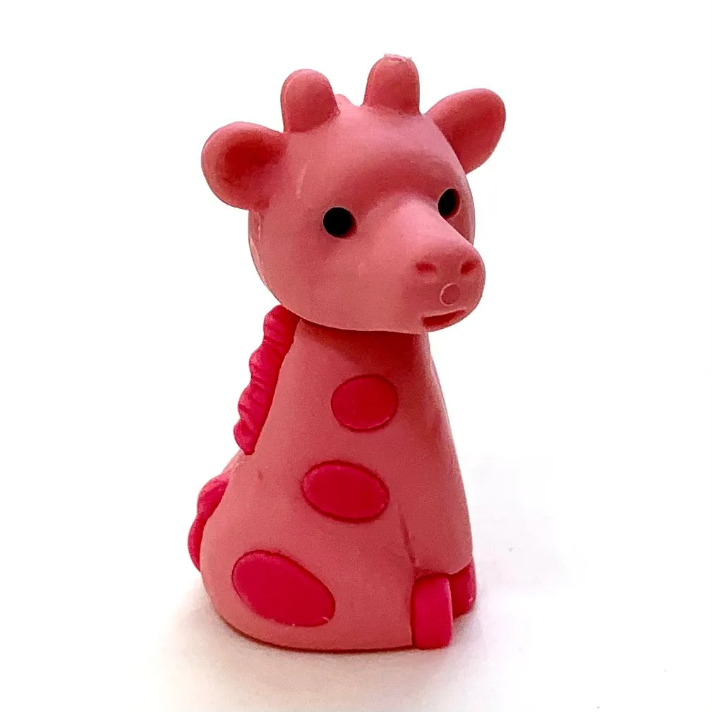 38451 IWAKO Colorz Giraffe -12 sets of 5 Erasers