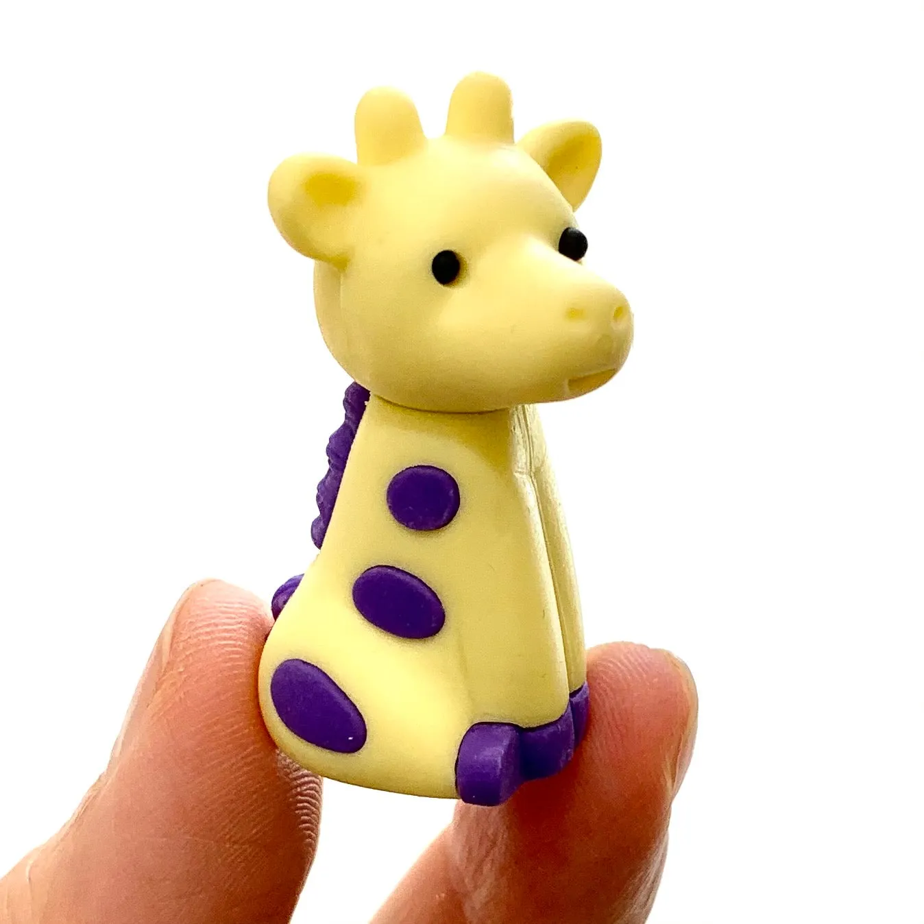 38451 IWAKO Colorz Giraffe -12 sets of 5 Erasers
