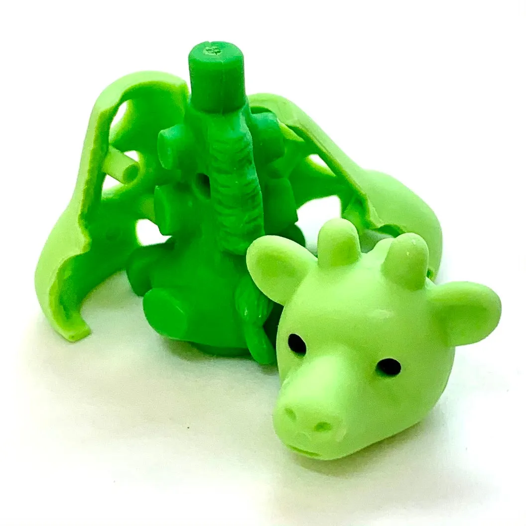 38451 IWAKO Colorz Giraffe -12 sets of 5 Erasers