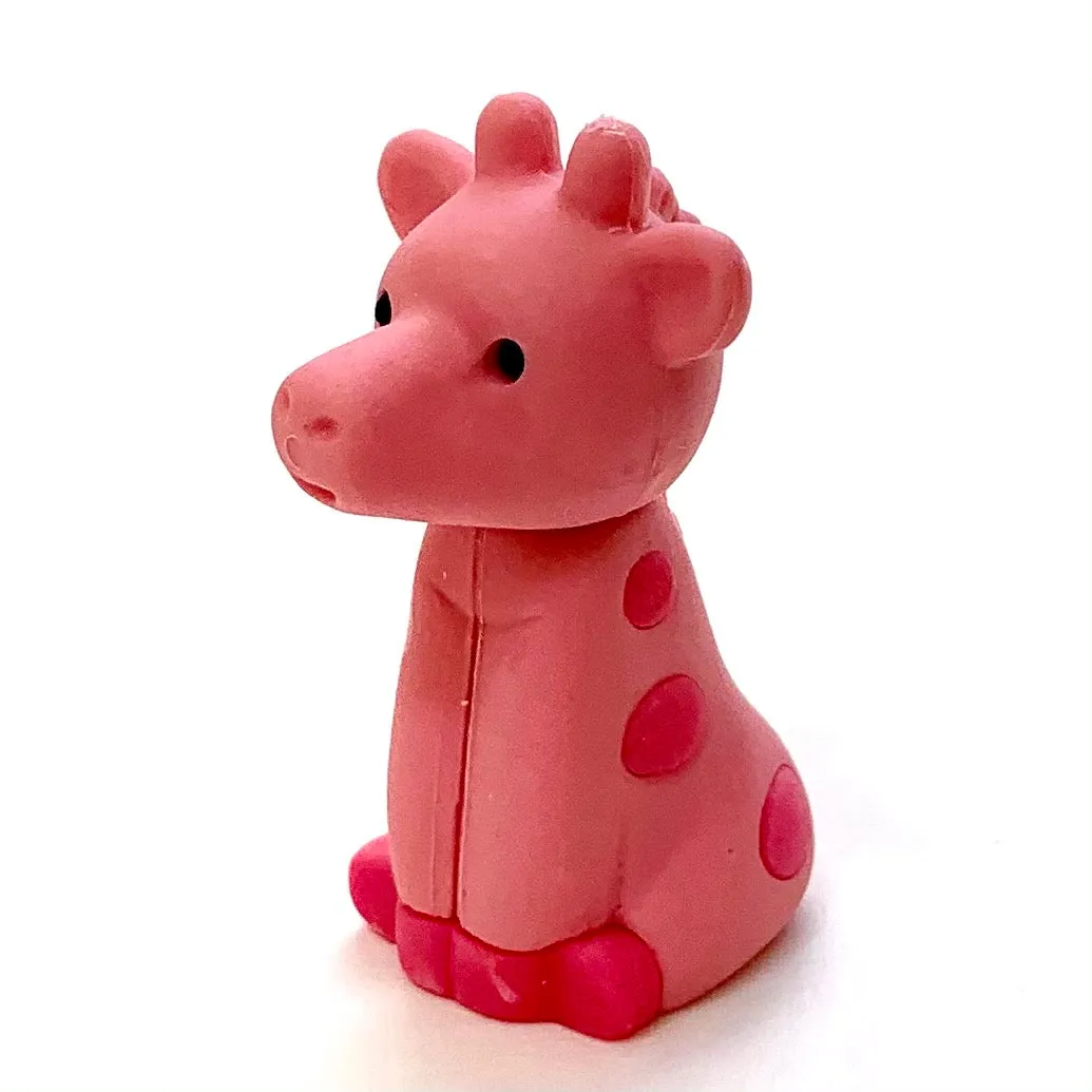 38451 IWAKO Colorz Giraffe -12 sets of 5 Erasers