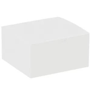 5 x 5 x 3" White Gift Boxes