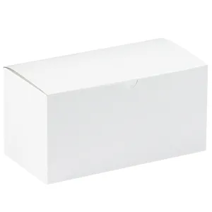 9 x 4 1/2 x 4 1/2" White Gift Boxes