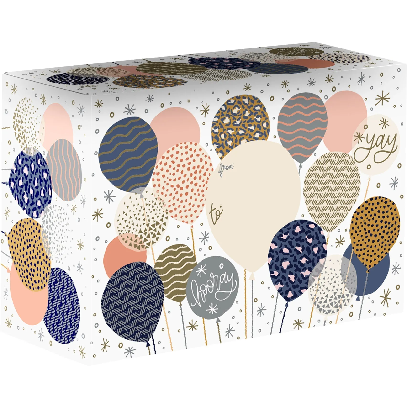 Assorted Decorative Mailing Box Bundle, 12-Count