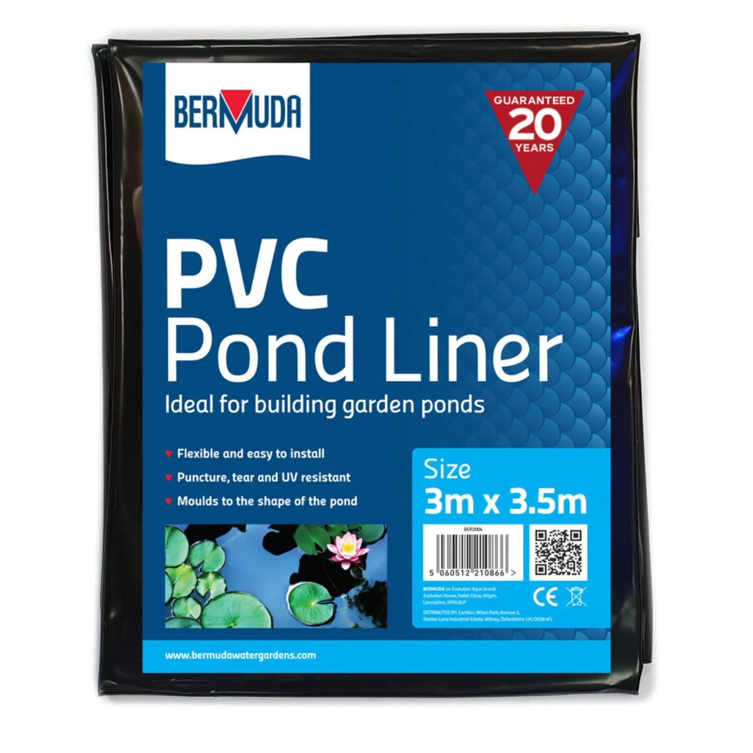 Bermuda 3m x 5m  Pre-packed Liner