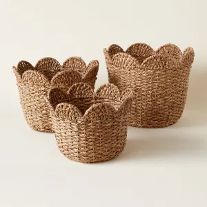 Braided Scallop Basket