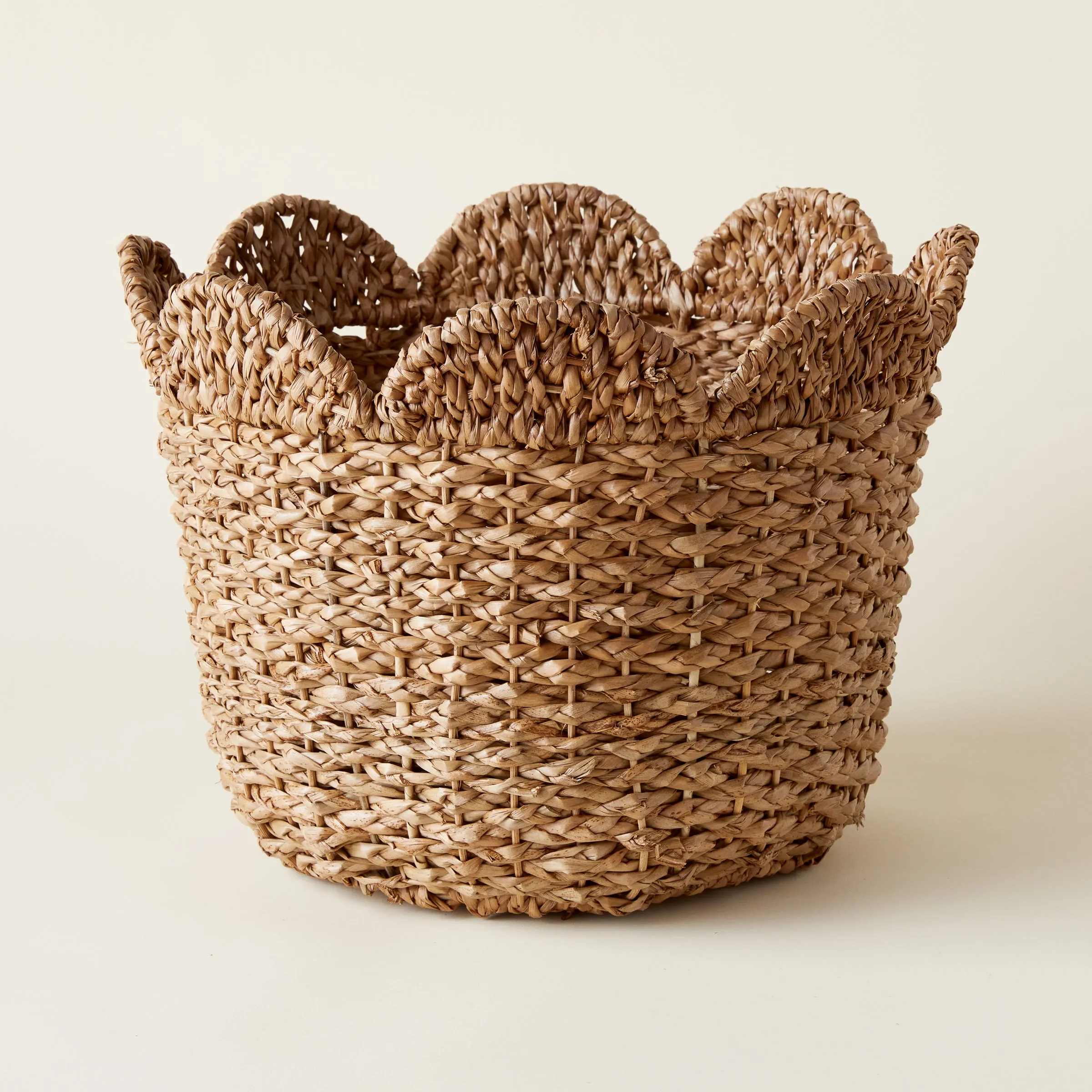 Braided Scallop Basket