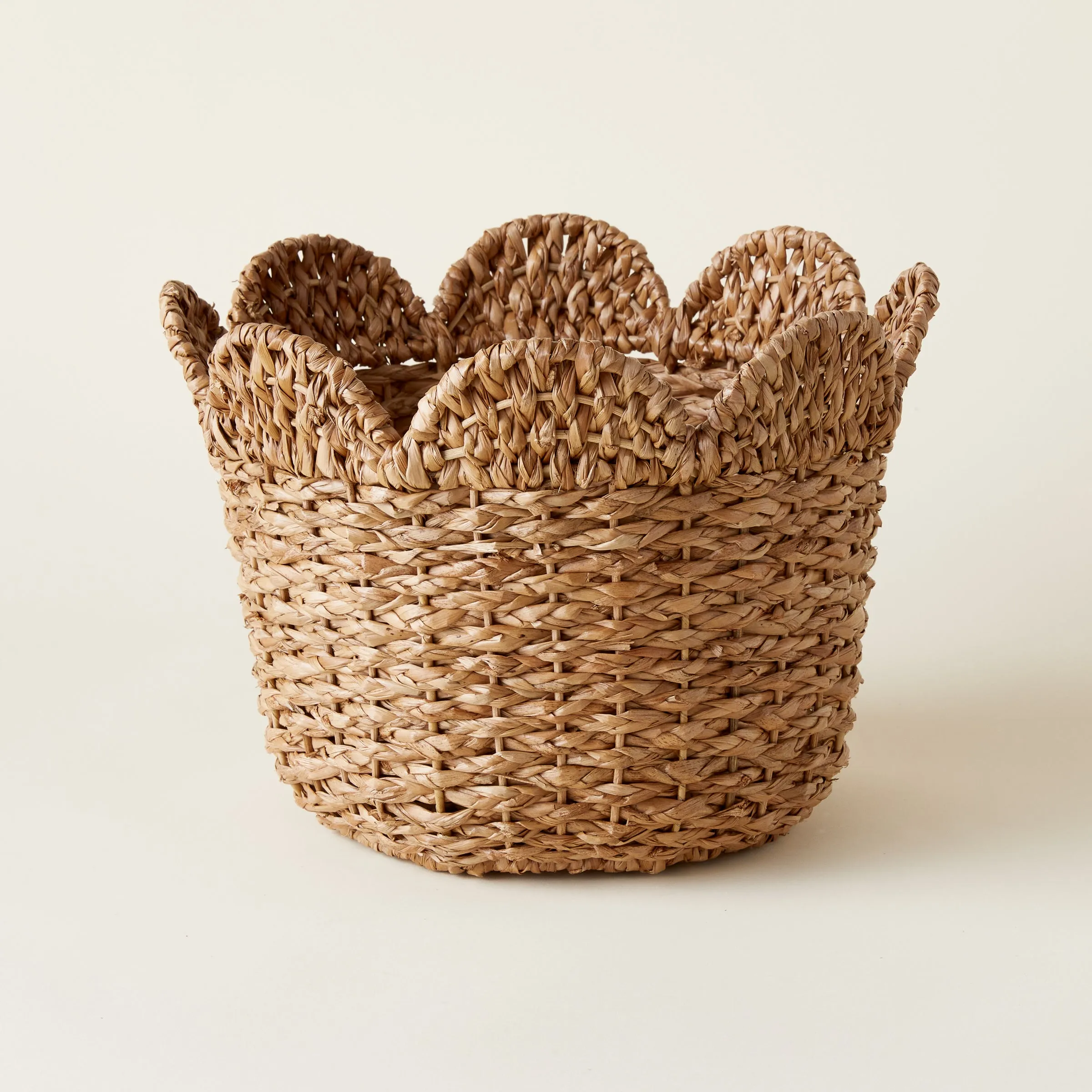 Braided Scallop Basket