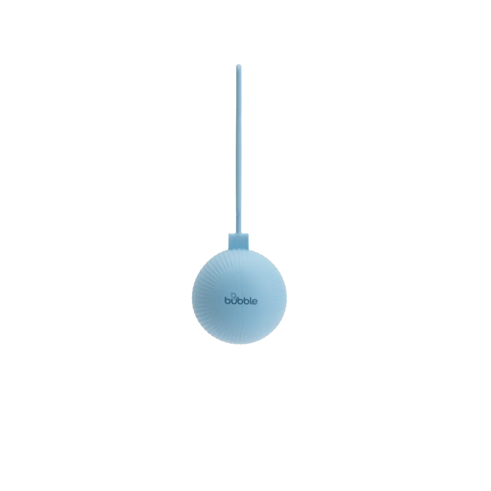 Bubble Silicone Pacifier Holder - Blue