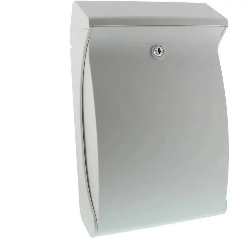 Burg-Wachter Sterling Swing High Quality Plastic Post Box - White