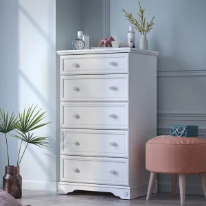 Cilek Rustic White Tall Dresser