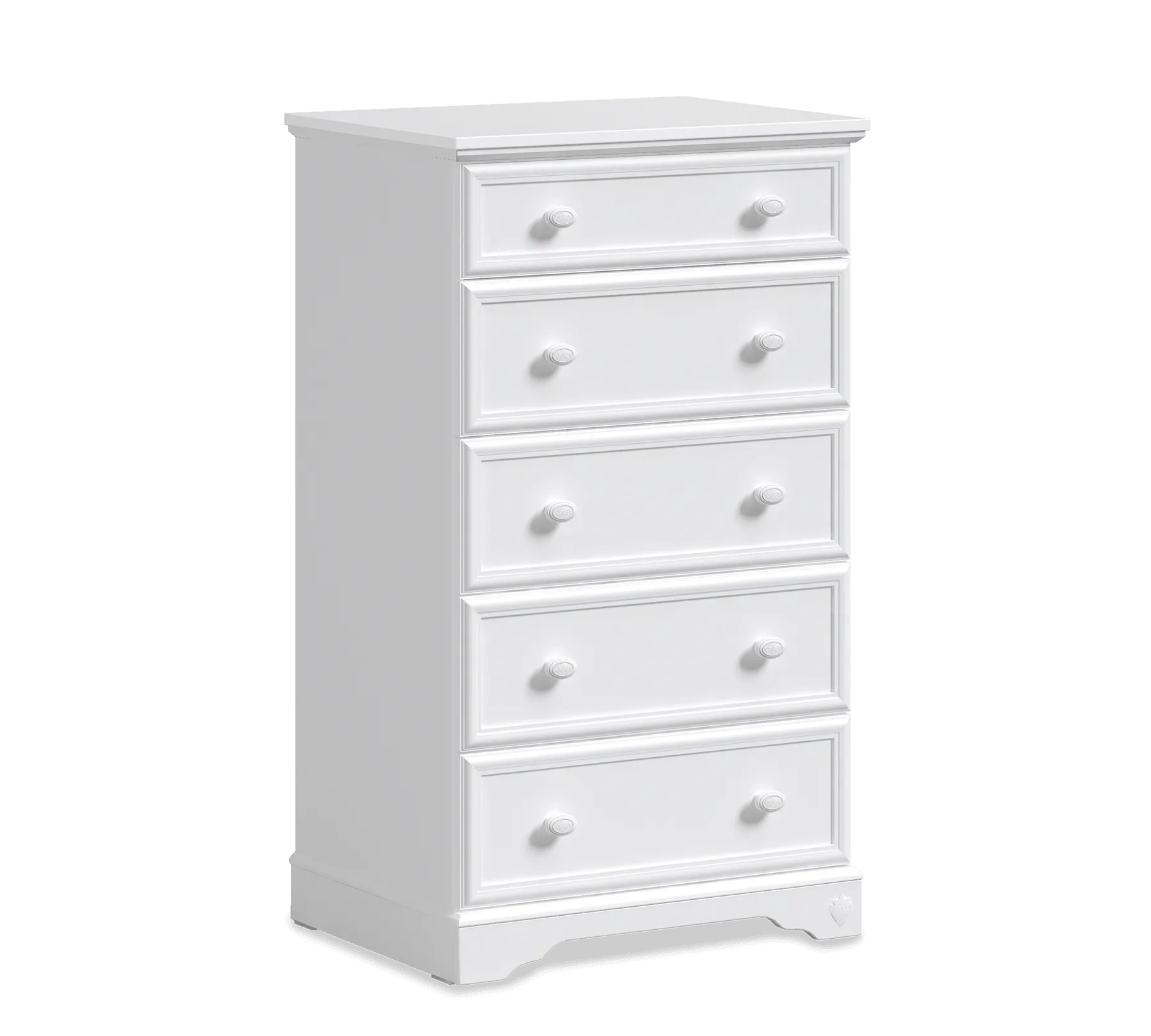 Cilek Rustic White Tall Dresser