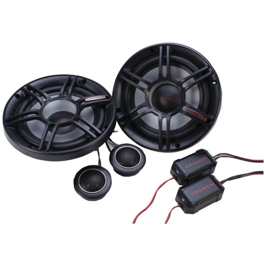 Crunch CS65C CS Series 6.5 300-Watt 2-Way Component Speaker System