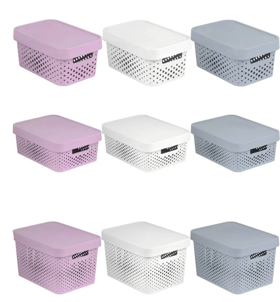 Curver 229153 Storage Box Container Lidded Lid Organizer 17L