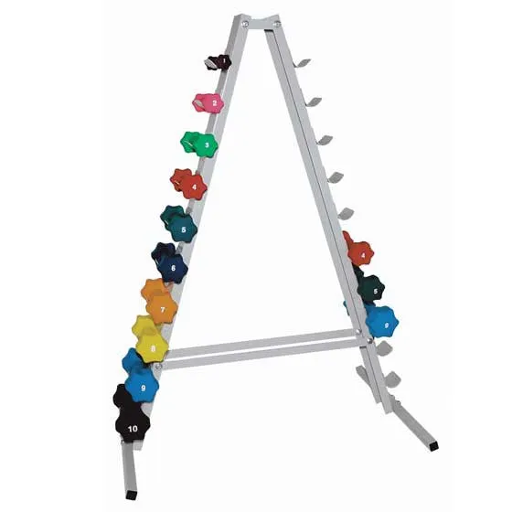Dumbbell Rack,"The Tower"A-Frame,Hold 20 sml dumbbell