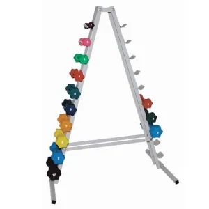 Dumbbell Rack,"The Tower"A-Frame,Hold 20 sml dumbbell