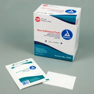 Dynarex Non-Adherent Pads, (Sterile)
