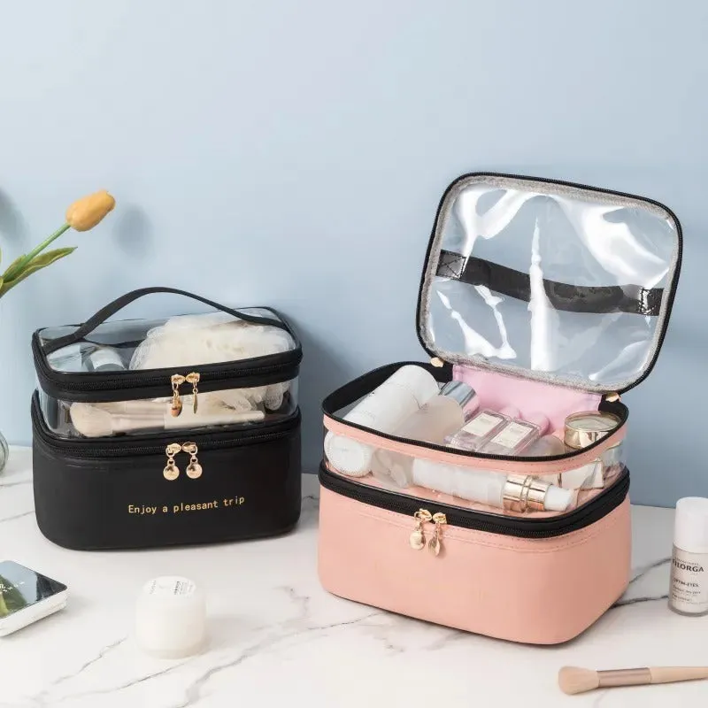 Easy and Convenient Travel Cosmetic Bag Organizer