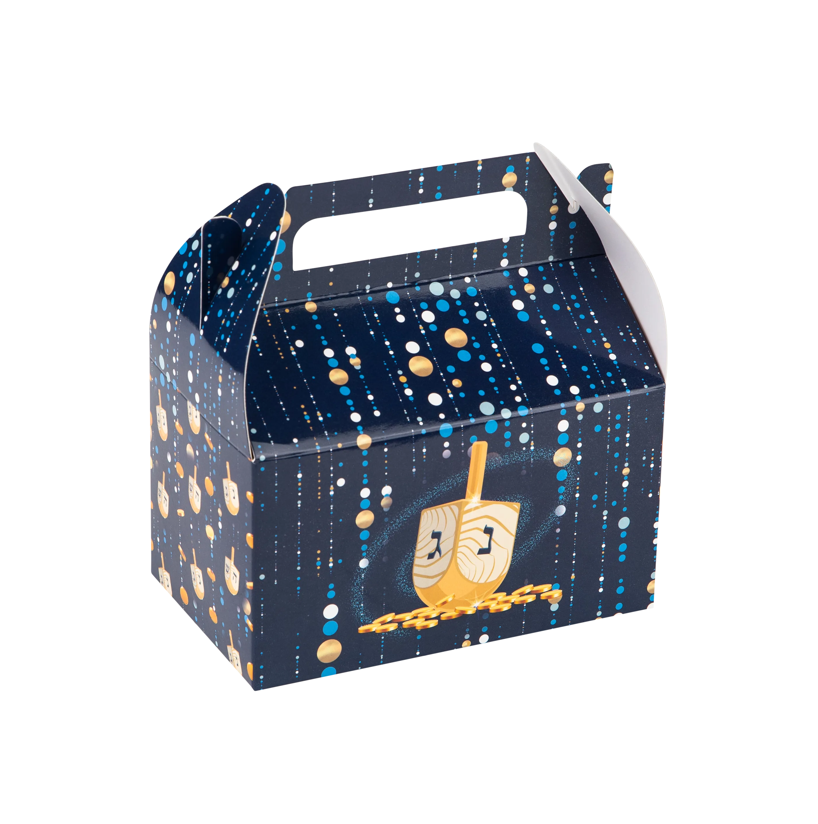Elegent Chanuka Party Favor Treat Boxes 6.25x3.75x3.5 Inches 20 Pack