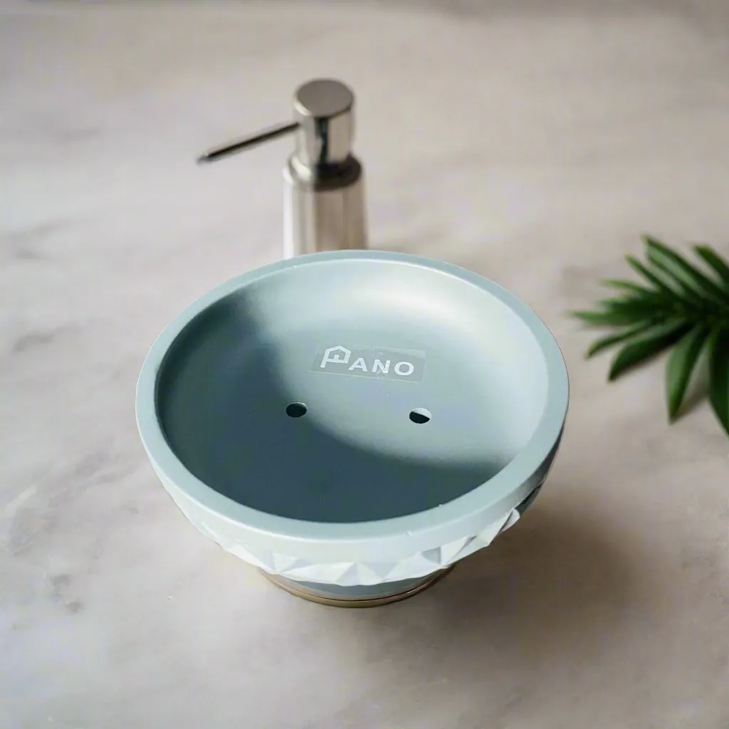 Floral Elegance 4-Piece Bathroom Set with Stylish Flower Texture By APT