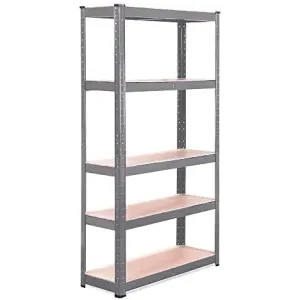 Garage Shelving Units: 180 X 90 X 45-1 Bay - Grey - 5