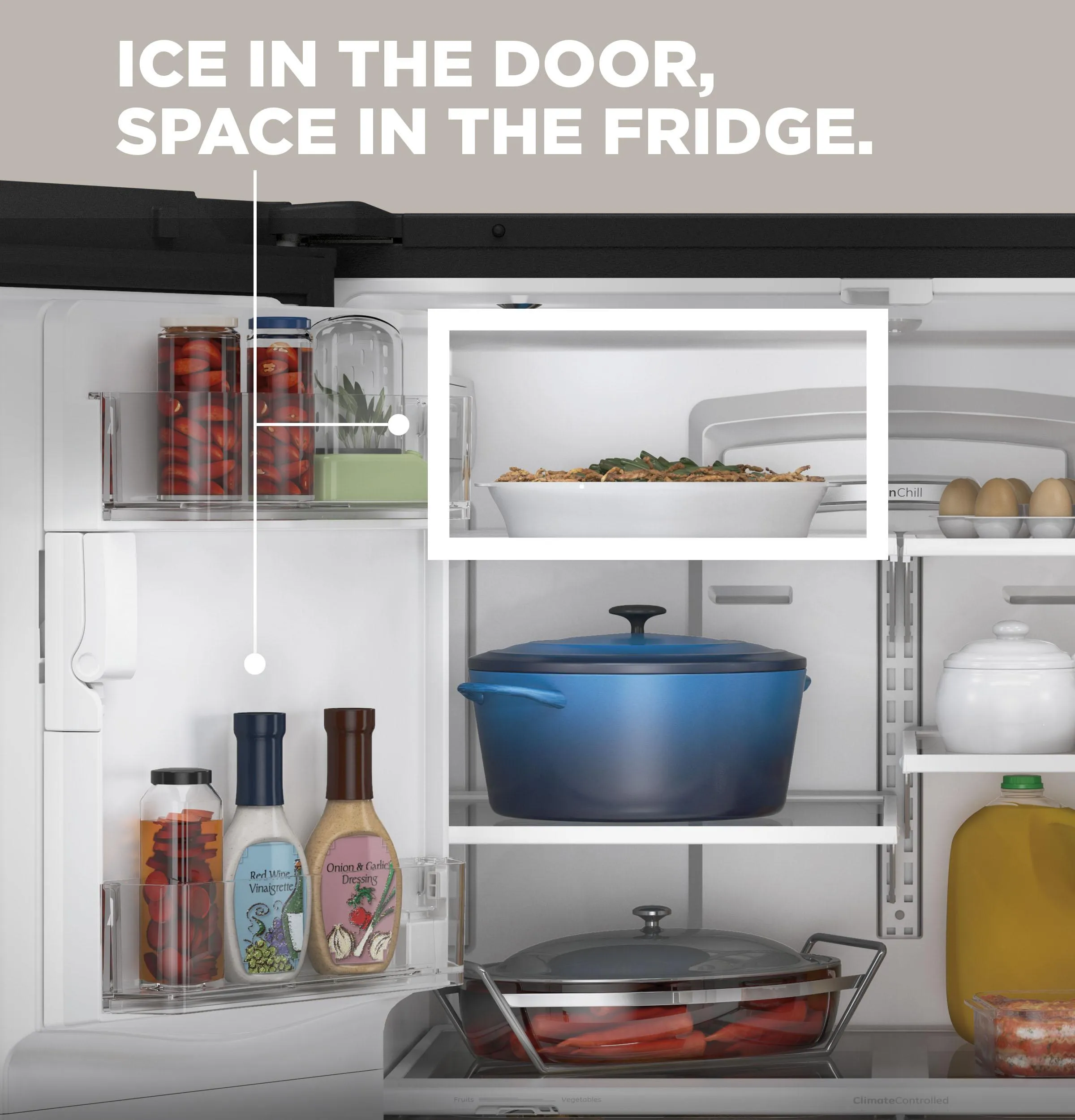 GFE26JMMES GE® ENERGY STAR® 25.7 Cu. Ft. French-Door Refrigerator