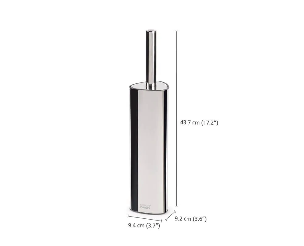 Joseph Joseph Flex 360 Luxe Stainless Steel Toilet Brush
