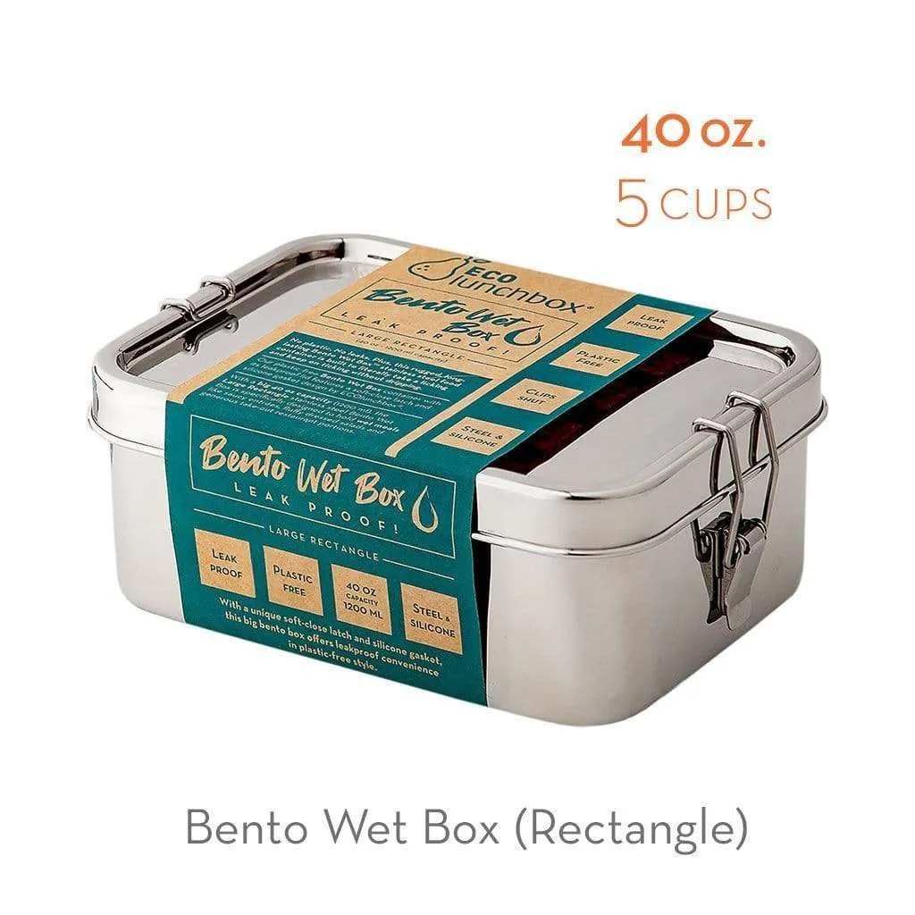 Leak-proof Bento Wet Box Large Rectangle