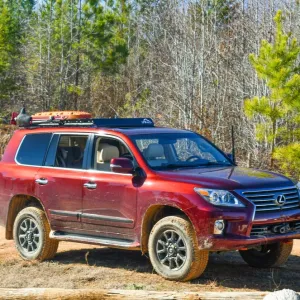 LFD Off Road 3/4 Roof Rack - Stainless Steel - LC200 and LX570