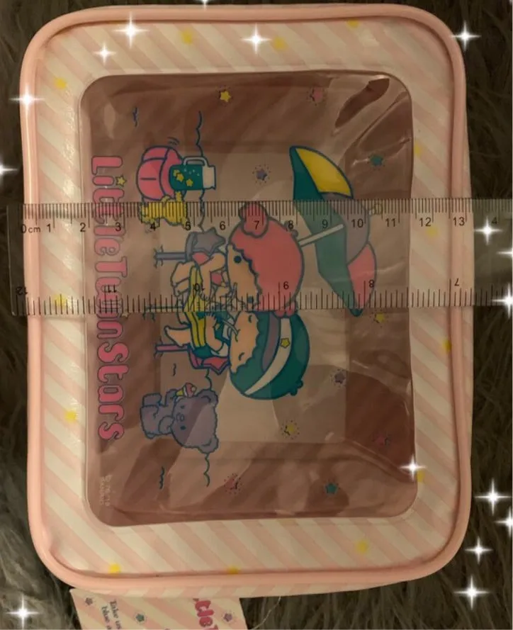 Little Twin Stars Cosmetics Pouch Stowage Case Japan