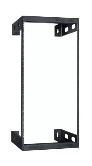 Lowell WXR-2218 Slim 22U Wall Mount AV Rack, 18-Inch Depth