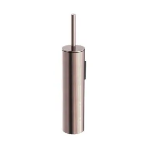 Nero Mecca Toilet Brush Holder Brushed Bronze