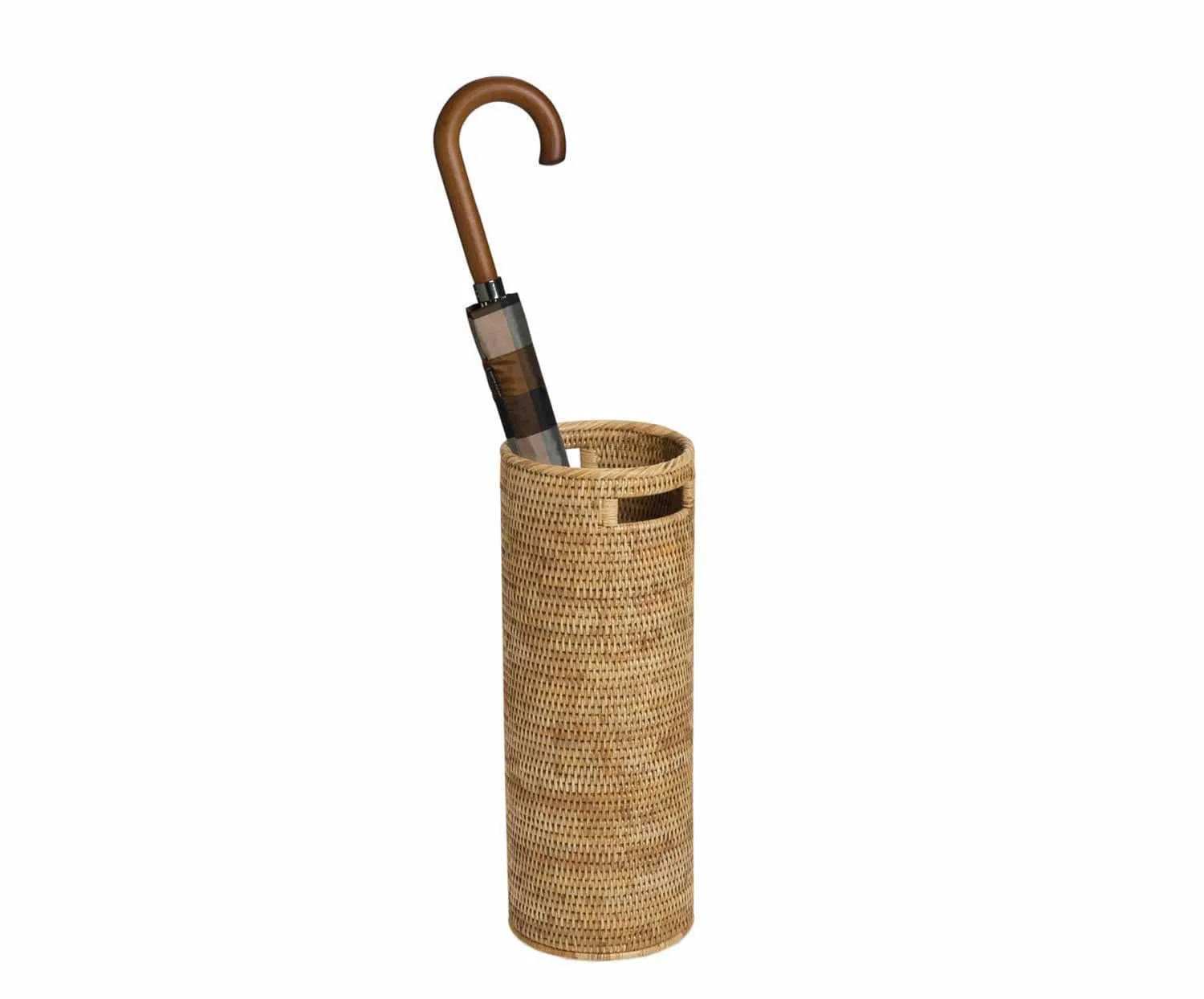 Organic Rattan Umbrella Stand | 23x53cm