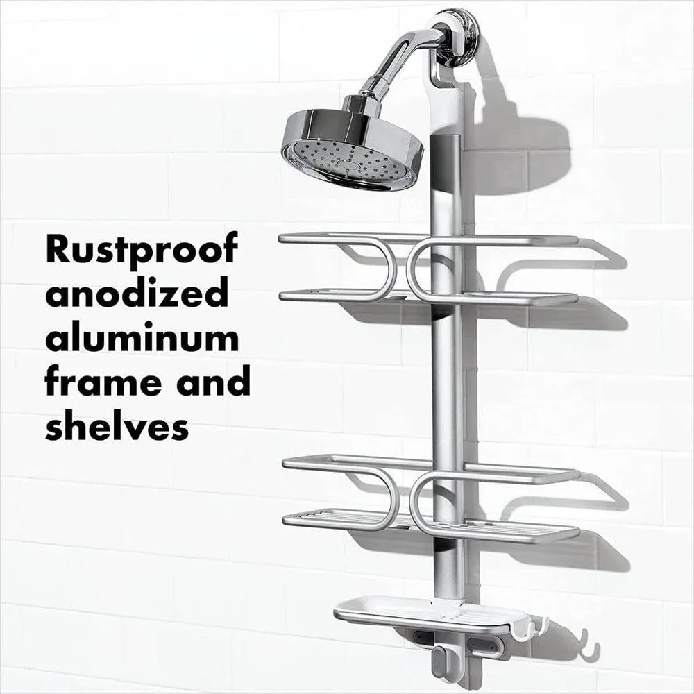 OXO 3 Tier Aluminium Shower Caddy