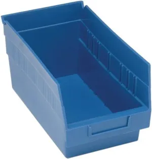 Quantum QSB202 Store-More Shelf Bins, 6.63" x 11.63" x 6"