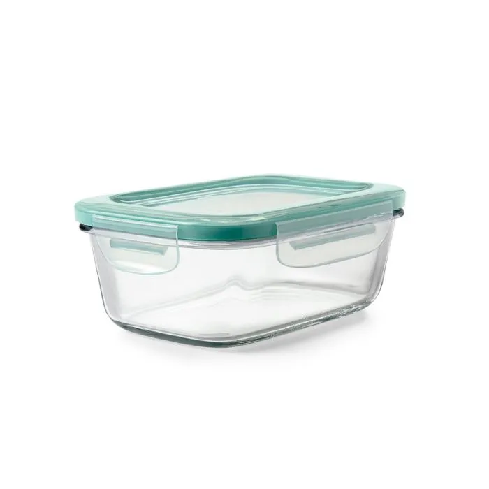 Rectangular Snap Glass Container