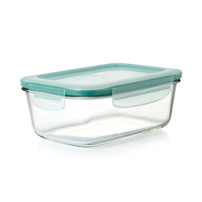 Rectangular Snap Glass Container