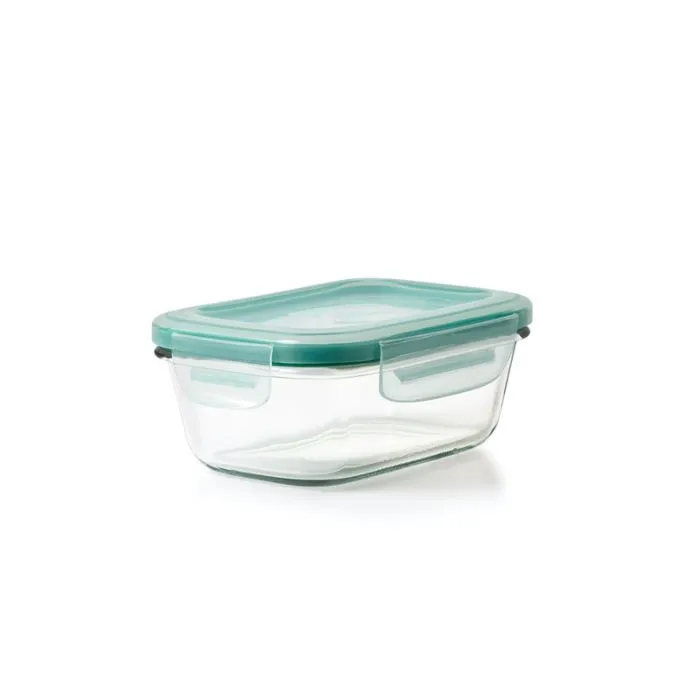 Rectangular Snap Glass Container