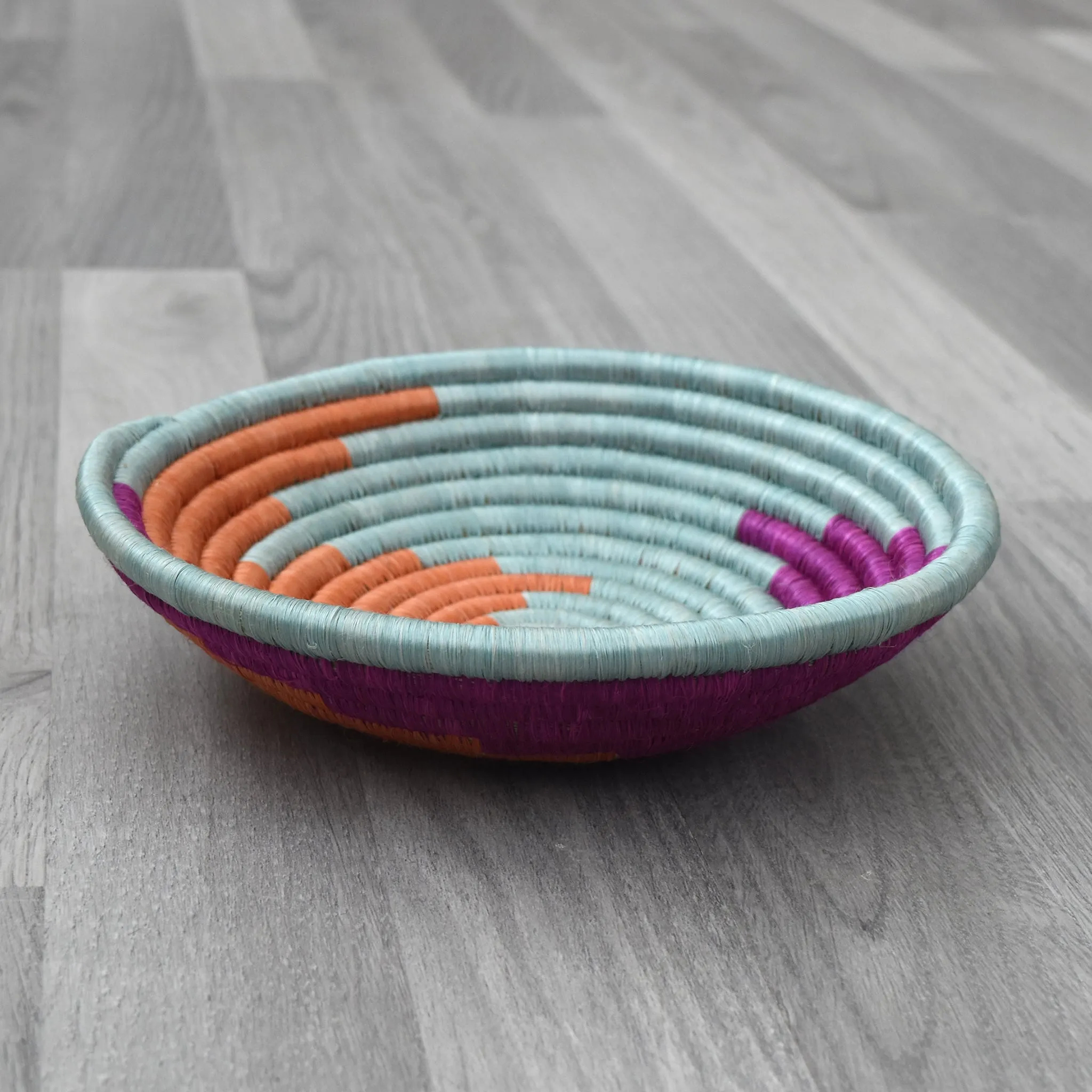 Rwandan basket - African wall basket 5
