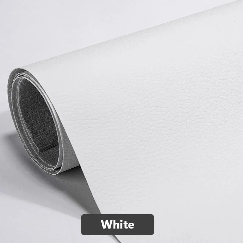 Self Adhesive Leather for Sofa Repair Patch Furniture Table Chair Sticker Seat Bag Shoe Bed Fix Mend PU Artificial Leather Skin