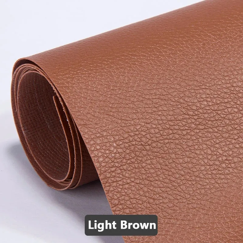 Self Adhesive Leather for Sofa Repair Patch Furniture Table Chair Sticker Seat Bag Shoe Bed Fix Mend PU Artificial Leather Skin