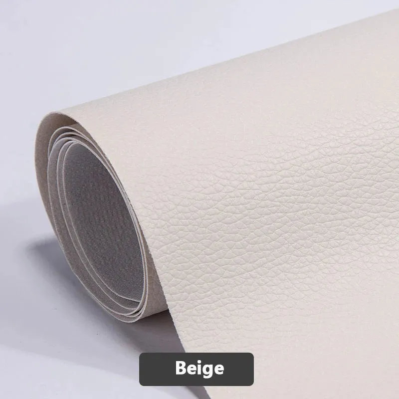 Self Adhesive Leather for Sofa Repair Patch Furniture Table Chair Sticker Seat Bag Shoe Bed Fix Mend PU Artificial Leather Skin