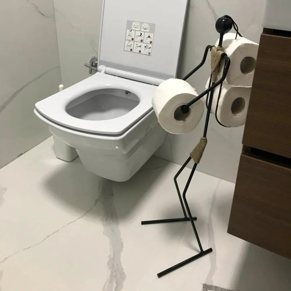 Toilet Paper Holder and Storage