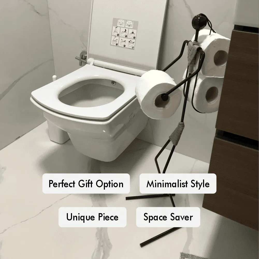 Toilet Paper Holder and Storage