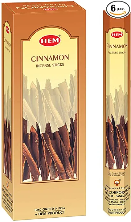 wholesale HEM Incense 6 boxes of 20gm Total 120gm